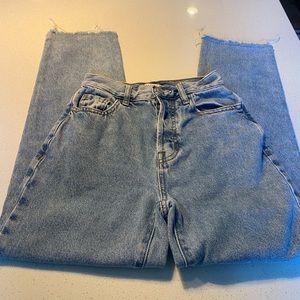 Pac Sun high rise straight jeans Sz 22 Junios